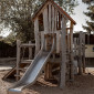 Kletterturm mit Rutsche 