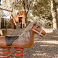 Spielplatz Kita mit Schaukelpferd 