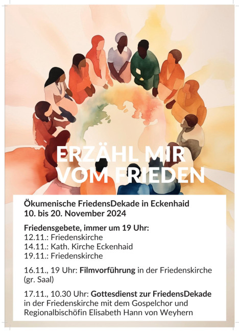 Plakat FriedensDekade